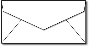 Desktop Publishing White Monarch Envelopes 3 78 x 7 12 100 Envelopes Standard Gummed Square Flap Fits Executive Paper