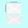 yueton 30 PCS Translucent Paper Vellum EnvelopesInvitation Envelopes V Flap 689 492 inchfor WeddingBirthday PartyInvitation
