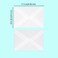 yueton 30 PCS Translucent Paper Vellum EnvelopesInvitation Envelopes V Flap 689 492 inchfor WeddingBirthday PartyInvitation