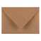 JAM Paper JAM PAPER A7 VFlap Invitation Envelope 5 14 x 7 14 Brown Kraft Paper Bag Recycled 50Pack