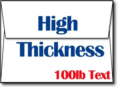 Desktop Publishing Heavy Duty Thick White A4 Envelopes for 4x6 Cards Photos Sturdy Durable Heavyweight Envelopes for Invitations Greeting Cards 100 Envelopes