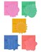 American Greetings Single Panel Blank Cards with Envelopes Summer 100Count
