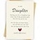 WowBefun Daughters Birthday Card Happy Gift for Her