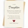 WowBefun Daughters Birthday Card Happy Gift for Her