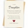 WowBefun Daughters Birthday Card Happy Gift for Her