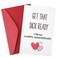 Gosknor 1 Year Hilarious Anniversary Card Happy Anniversary Card Gift Get That Ready Funny Best Husband Cool for Husband