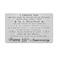 LGQDYMZ 10 Year Anniversary Card Gifts for Husband Him Happy 10th Wedding Anniversary Cards Gift for Men Engraved Metal Wallet Insert