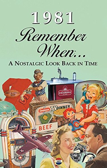 seek publishing 1981 REMEMBER WHEN CELEBRATION KardLet Birthdays Anniversaries Reunions Homecomings Client Corporate Gifts