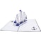 the love 2Pack Sailing Boat Pop Up Cards Greeting Cards for Men and Boys Congratulation for Special Day Fathers Day Valentines Day Birthday or Wedding with Envelope Navy