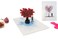 ETA 3D Pop Up Heart Tree Card Handmade Love Tree Pop Up Card 3D Popup Cards for Valentines Day Wedding Anniversary Love Romance Card for Husband Wife Boyfriend Girlfriend L08