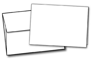 Desktop Publishing 4 58 x 6 14 A6 Size Heavyweight Blank White Greeting Card Sets 40 Cards with Envelopes Perfect for Card Making