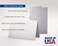 Desktop Publishing 4 x 6 Heavyweight Blank White Greeting Card Sets 40 Cards Envelopes