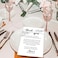 EKSPLODI 50 Wedding Thank You Place Setting Cards Wedding Reception Thank You Cards Table Centerpieces and Wedding Decorations Bridal Engagement Anniversary 4x6