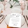EKSPLODI 50 Wedding Thank You Place Setting Cards Wedding Reception Thank You Cards Table Centerpieces and Wedding Decorations Bridal Engagement Anniversary 4x6