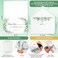 Affrolling 50 Pack Religious Christian Thank You Cards Bulk with Scripture Envelopes Stickers Bible Verse Spring Greeting Cards Encouragement Inspirational Baptism Notes 4x6 Inch Leaf