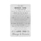 Alotozo Bonus Son Gifts To My Bonus Son Stainless Steel Wallet Card Stepson Sentimental Keepsake Gift Christmas Birthday Gift Idea