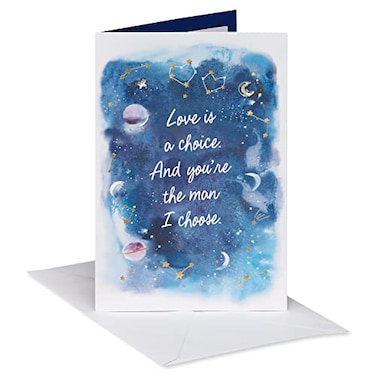 American Greetings Anniversary Card for Him Over and Over