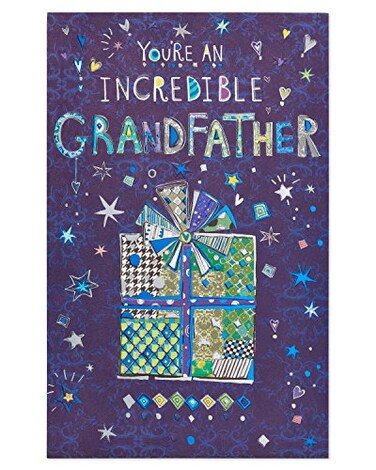 American Greetings Birthday Card for Grandpa Cheering Me On