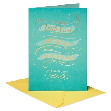 American Greetings Religious Congratulations Card Happy for You