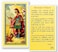 Artisan Owl Saint Florian Firefighters Prayer Laminated Holy Cards Set of 5