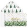 Artoid Mode 24 Pack Bird Xmas Tree Forest Christmas Thank You Cards Gift With Envelope Sticker Blank Note Greeting Cards 4 x 6 Inch