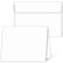 HongyiTime Blank Cards and Envelopes 5x7 25 Pack White Invitation Cardstock with SelfSeal Thank You Greeting Cards Print Custom for All Occasions DIY