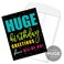 Canopy Street Huge Birthday Greeting 85 x 11 Large Greeting CardJumbo Birthday Greeting From Group