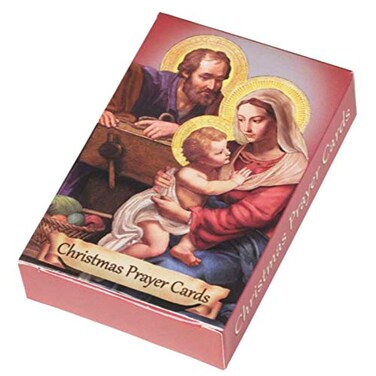 Autom Christmas Prayers Wallet Card Assortment Bible Scripture 54 Cards Per Pack