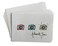 Sugartown Greetings Colorful Retro Cameras Thank You Cards 24 Greeting Cards with Envelopes