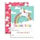 Amanda Creation Dancing Unicorn Thank You Notes for Kids Ten 4 x 55 Fill In The Blank Cards with 10 White Envelopes by AmandaCreation