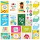 Decorably 24 Pack 6x4in Teacher Thank You Cards with Envelopes and Stickers 12 Colorful Designs Thank You Teacher Card with Envelopes Blank Inside