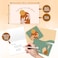 Decorably 24 Pack Glossy Varnish 6x4in Employee Appreciation Cards with Envelopes and Stickers 6 Minimalist Designs for Employees Colleagues Blank Inside Work Anniversary Promotion Recognition