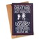 decorluxes Funny Fathers Day Gift from Daughter or Son Humorous Appreciation Greeting Card for Dad Birthday or Christmas Gift for Him