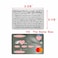 DEGASKEN Dad 50th Birthday Card Happy 50 Year Old Bday Gifts for Dad Personalized Steel Engraved Wallet Card