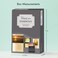 Faithfully Yours Designer Greetings Inspirational Sympathy Boxed Card Assortment in His Comfort with Biblical Scripture Verses Box of 12 Greeting Cards with Envelopes Grey Model 67800255000