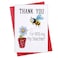 FLYAB Teacher Appreciation Card Thank You for Beeing My Teacher Card with Envelope from Student Teachers Appreciation Retirement Gifts for Women Men Teachers