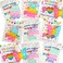 Funeta Pop Its Valentines for Kids 30 Pack Fidget Cards for Boys Girls School Valentines Gifts