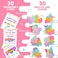 Funeta Pop Its Valentines for Kids 30 Pack Fidget Cards for Boys Girls School Valentines Gifts