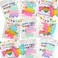 Funeta Pop Its Valentines for Kids 30 Pack Fidget Cards for Boys Girls School Valentines Gifts