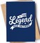 Greeting Cards Funny Retirement Cards for Women Men Coworker Leaving Goodbye Cards The Legend Has Retired