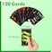Gethelud 120 PCS Motivational Cards 30 Designs Inspirational Cards with PET Film for Primary Middle High Reading Students Book Lovers 2 x 35