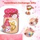 Giiffu Valentines Day Cards for Kids School Gnome Mason Jar