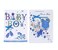 Golden J Lovely New Baby Shower Greeting Cards for Baby Boy 2PK Blue