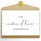 Goroar Bridal Party Thank You Card Wedding Day Blank Inside 8 x 53