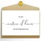 Goroar Bridal Party Thank You Card Wedding Day Blank Inside 8 x 53