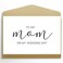 Goroar To My Mom on My Wedding Day Card Wedding Day Card to Mum Card for Mom on My Wedding Day