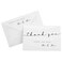 GSM Brands Thank You Cards for Wedding Mr and Mrs Theme 100 Cards with Envelopes