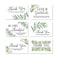 Hadley Designs 24 Foliage Sympathy Thank You Cards Envelopes Greenery Bereavement Funeral Thank You Note Condolence Gratitude Supplies Boho Personalized Religious Military Memorial With Message