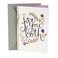 Hallmark Anniversary Greeting Card for a Couple Birds and Flowers