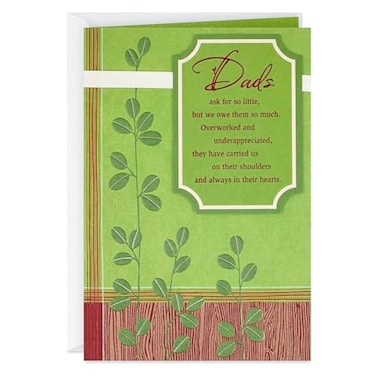 Hallmark Birthday Card for Dad Loved and Appreciated